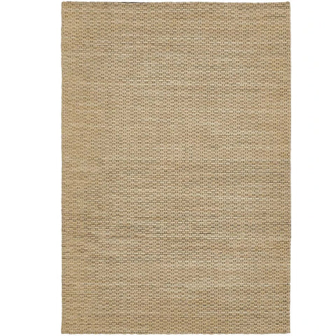 Rootz Wool Rug - Wool Carpet - Mat - Rug - Carpet - Greige - 140 x 70 x 1 cm
