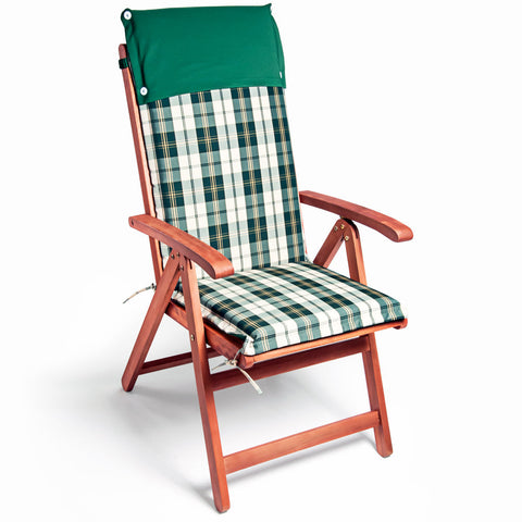 Rootz Garden Chairs - Comfortable - Garden - Terrace - Set of 6 - 120 x 45 x 5 cm
