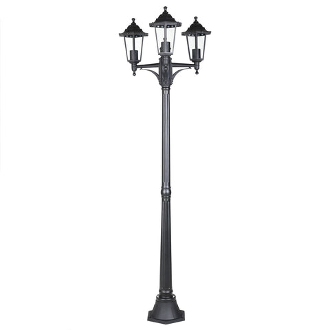 Rootz Outdoor Lamp - External Lanterns - Weatherproof - Cast Aluminum - Anthracite - 1760 x 530 mm