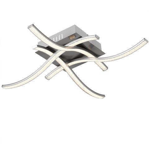 Rootz Ceiling lamp - Ceiling lighting - Hanging lamp - Lamps - Design - 4-flame - 46 x 46 x 10 cm