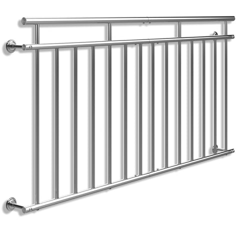 Rootz Balcony railing - Window balustrade - Railing - Railing - 90 x 184 cm