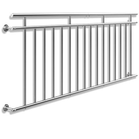 Rootz Reling - Raambalustrade - RVS - 90 x 225 cm