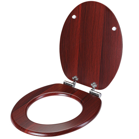 Rootz Toilet Seat - Soft Close - Toilet Seat - Toilet Seat - Wood