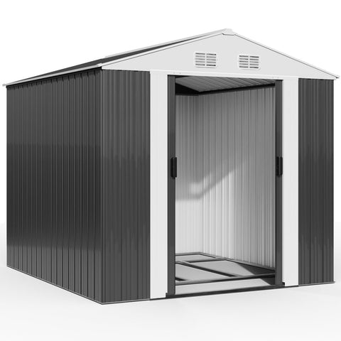 Rootz Gereedschapsschuur - Tuinhuis - Metaal - 312 x 257 x 178 cm
