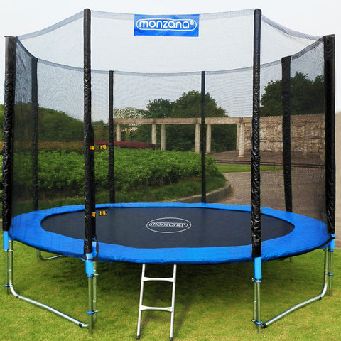 Rootz Trampoline - Whiteh Safety Net - Outdoor - Outdoor Toys - Ø 305 cm