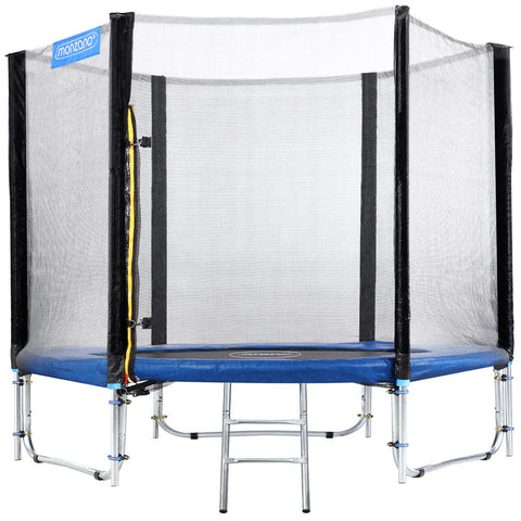 Rootz Trampoline - Whiteh Safety Net - Outdoor - Outdoor Toys - Ø 244cm