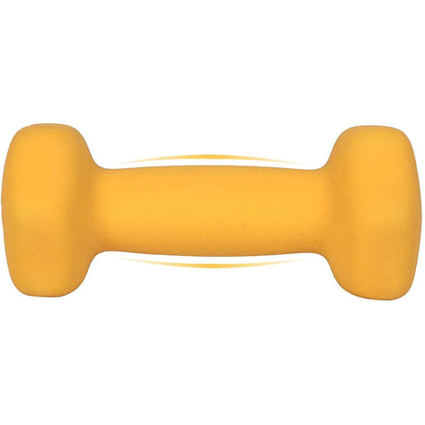 Rootz Dumbbells Set - 1 kg per Dumbell - Gele Dumbells - Gewichten en Dumbbells - 2 Stuks