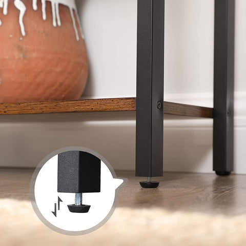 Rootz Keukenkast - Boekenkast Industrieel - Kasten - Ladderkast 5 Lagen - 62 x 24 x 165 cm