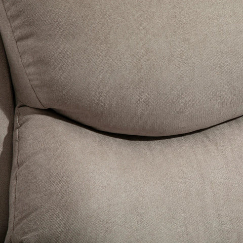 Rootz Sessel – Relaxsessel – Liegestuhl – Sofaliege – Einzelsofaliege – TV-Sessel – Beige – 97 x 96 x 105,5 cm