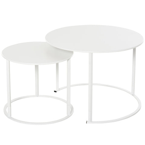 Rootz Side table - Coffee table - Bed table - Set of 2 - Metal