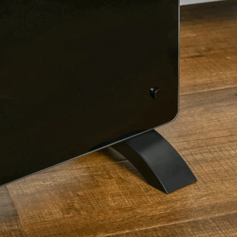 Rootz Electric Heater - Heater With Remote Control - 24-hour Timer - LED Display - Black - 1000/2000W