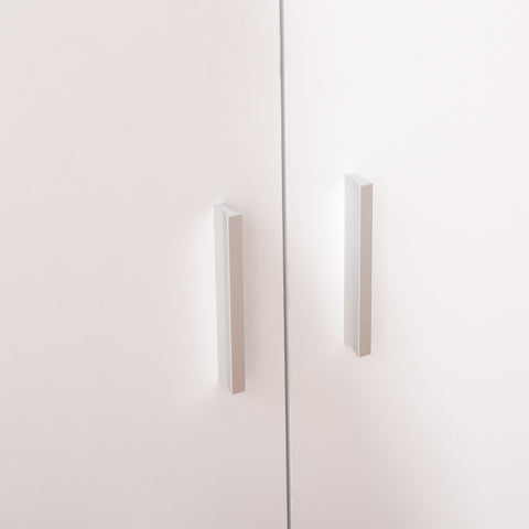 Rootz-Schreibtisch – verstellbar zum Eckschreibtisch – L-förmig – Stauraum – Computertisch – Edelstahl – Weiß