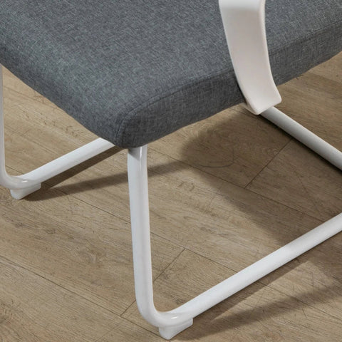 Rootz Office Chair - Desk Chair - Working Chair - Conference Chair - Gray - 63cm x 63cm x 98cm