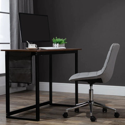 Rootz Bureaustoel - Draaistoel - Casual Bureaustoel - Werkstoel - Bureaustoel - In Hoogte Verstelbaar - 360° Draaibaar - Lichtgrijs - 60x60x90 cm