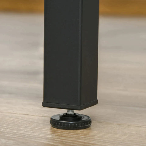 Rootz Table And Chairs Set - Bar Table Set - Kitchen Table - Bar Table - With 2 Bar Stools - Dining Room Set - Dining Set - Particle Board/Steel - Brown - 120 x 60 x 95 cm