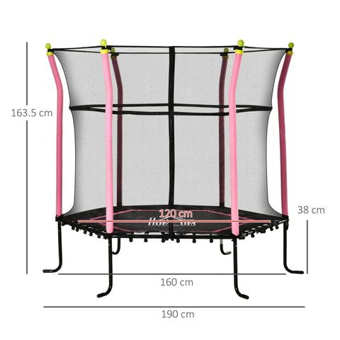 Rootz Kids Trampoline - Trampoline - Mini Bouncer Jumper - Tuintrampoline - Met Veiligheidsnet