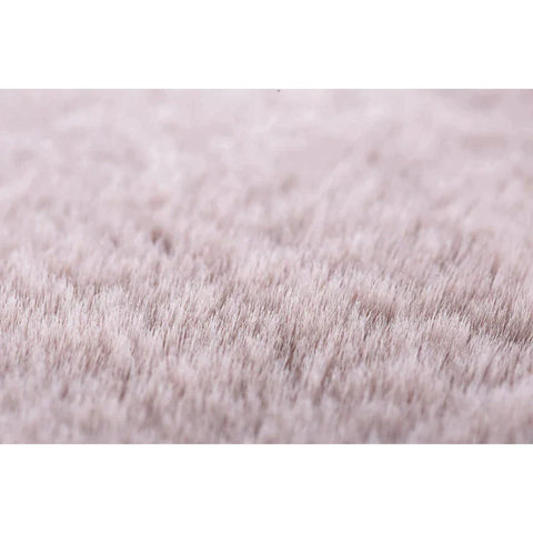 Rootz Carpet - Shaggy Rug - Indoor And Outdoor - Home - Living Room - Antique Pink - 160 x 230 x 3.5 cm