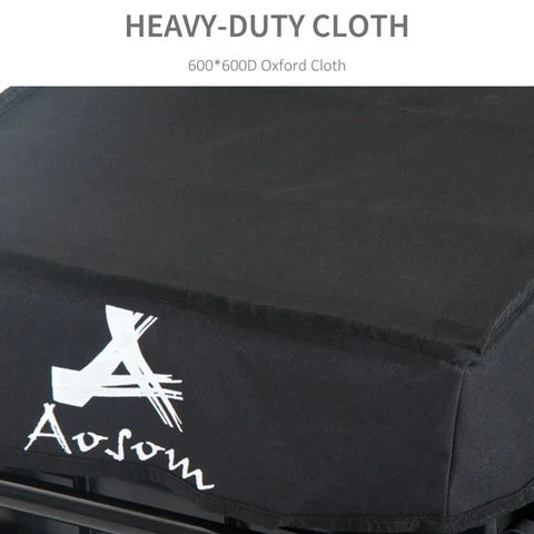 Rootz Bicycle Trailer - Cargo Trailer - Bike Trailer - Cargo Trailer - Garden Trolley - Black - 144 x 59 x 80 cm