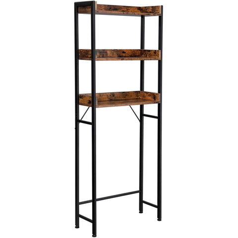 Rootz Bathroom cabinet - WC Cabinet - Storage rack - Bathroom furniture - Bathroom rack - Industrial - 63 x 25 x 165 cm
