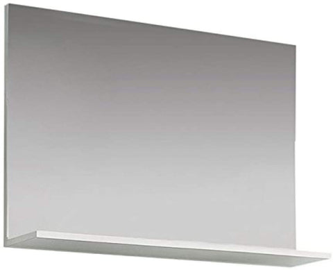 Rootz Mirror - Storage shelf - White - 91 x 60 x 14 cm