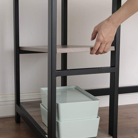 Rootz Desk - Work table - Office table - Desks - Grey/Black - 138 x 138 x 75 cm