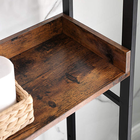 Rootz Bathroom cabinet - WC Cabinet - Storage rack - Bathroom furniture - Bathroom rack - Industrial - 63 x 25 x 165 cm