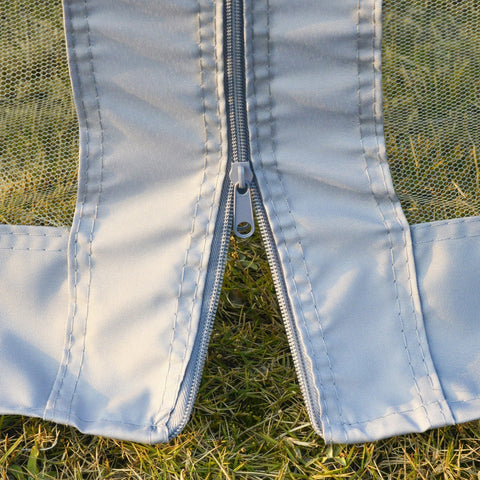 Rootz Garden pavilion - Party tent - 4x Side walls - Polyester - Gray - 294 x 294 x 265 cm