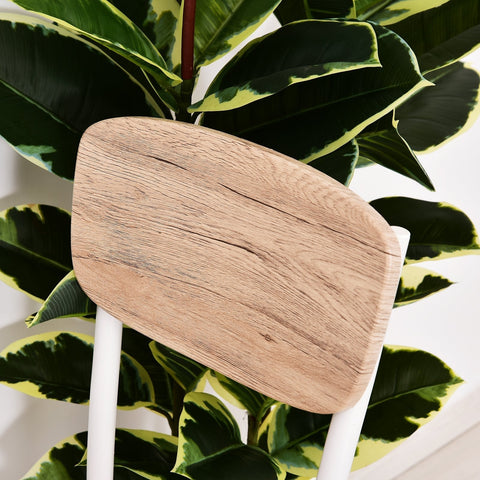 Rootz Esszimmer-Set – Esstisch – Esszimmerstühle – 3-teilig – Holz – Naturfarbe – 2 Stühle