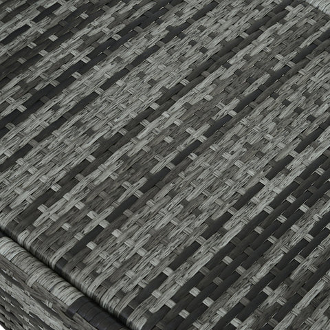 Rootz Liege – Gartenstuhl – Kissen – Kopfstütze – Metall – Grau