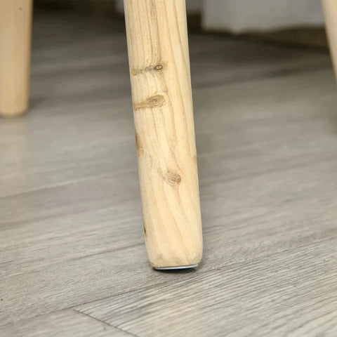 Rootz Side Table - Coffee Table - Bedside Table - Wood Nightstand with Hidden Storage Space - Removable Tray - White - 38 cm x 38 cm x 63 cm