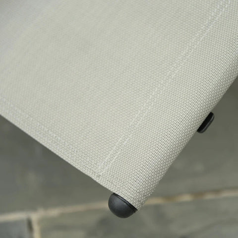 Rootz Rocking Chair - Garden Chair - Beach Chair - Relax Chair - Balcony - Black - 150cm x 62cm x 88cm