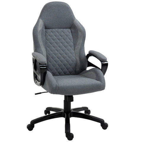 Rootz Office Chair - Gaming Chair - Swivel Chair - Massage Office Chair - Executive Chair - Massage Function - Grey
