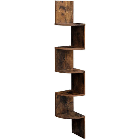 Rootz Bookcase With 5 Levels - 127.5CM Filing Cabinet - Cabinet - Bookcases Industrial
