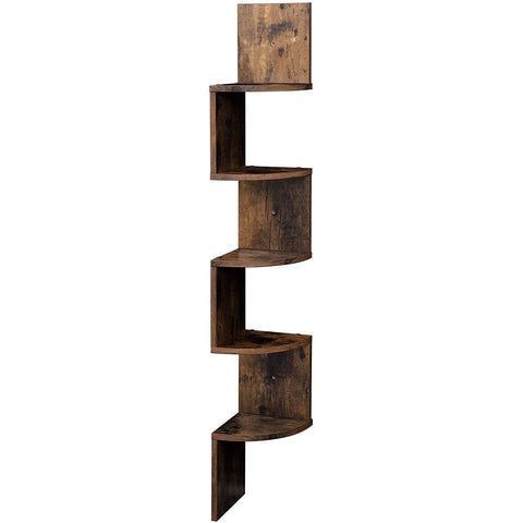 Rootz Bookcase With 5 Levels - 127.5CM Filing Cabinet - Cabinet - Bookcases Industrial