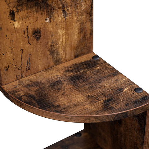 Rootz Bookcase With 5 Levels - 127.5CM Filing Cabinet - Cabinet - Bookcases Industrial