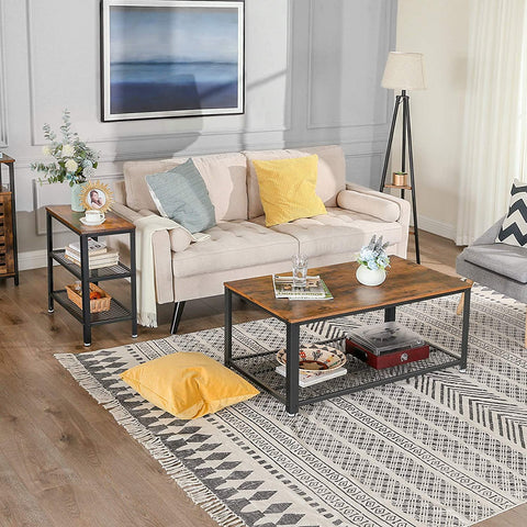 Rootz Deluxe Beistelltisch – Tisch – Beistelltische – 60 x 30 x 60 cm