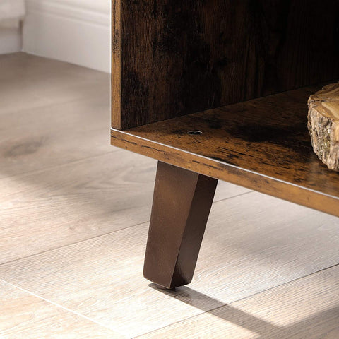 Rootz Big Oaks 2 TV Cabinet - TV Furniture Industrial - TV Table Retro - Industrial - Brown - 140 x 40 x 45 cm