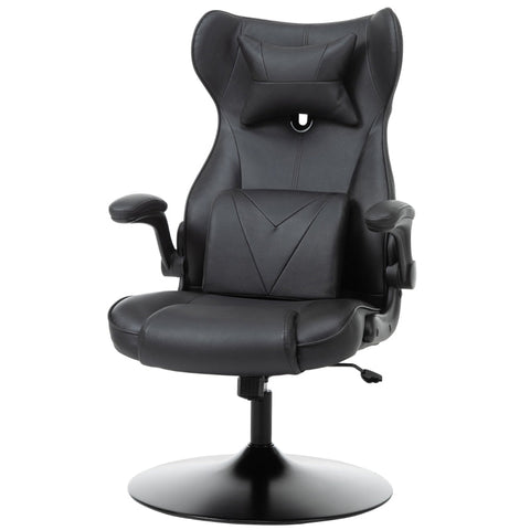 Rootz Gaming Chair - Computer Chair - Office Chair - Desk Chair - Swivel Chair - Black - 67x75x112 cm
