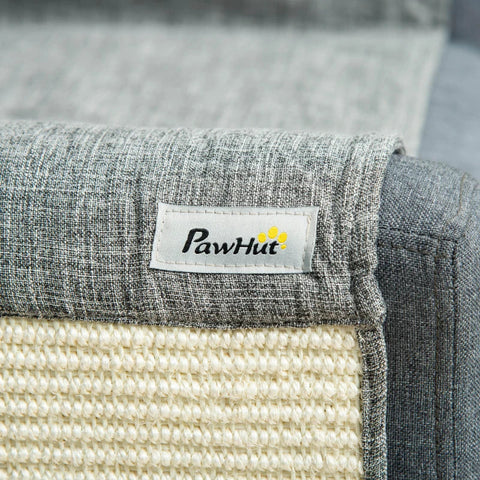 Rootz Krabmat - Krasbescherming Sofa Sisal Krabmat Voor Kat - Fauteuil Bank - Kattenkrabmat - Grijs - 130 x 45 x 0,3 cm