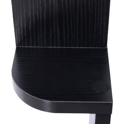 Rootz Bookcase - Wall Shelf - MDF - Hanging Shelf - Black