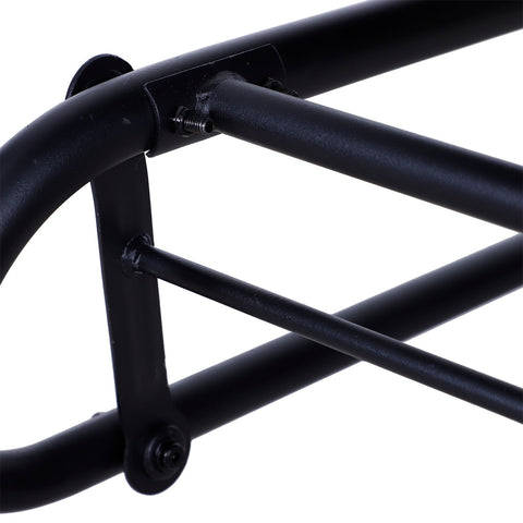 Rootz Swing - Garden Swing - Garden Bench - Polyrattan - 2-Seater - Black - 120 x 76 x 90 cm