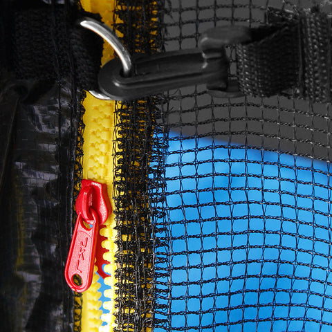Rootz Sicherheitsnetz – Trampolin – reißfest – Reißverschluss – sicher – Ø 430 cm