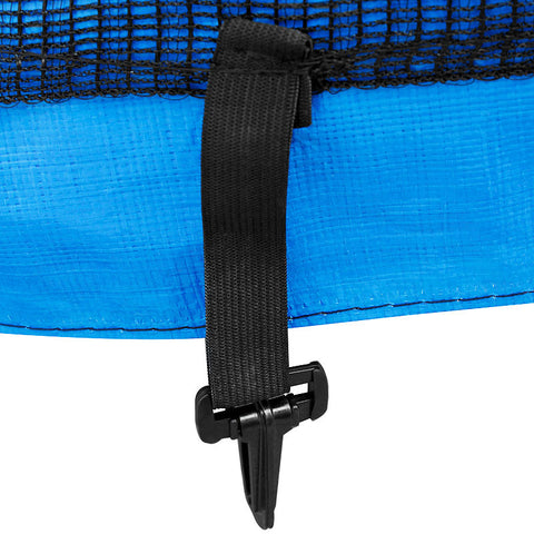 Rootz Sicherheitsnetz – Trampolin – reißfest – Reißverschluss – sicher – Ø 430 cm