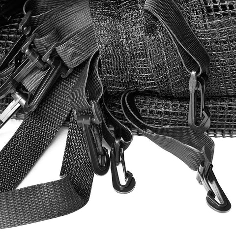 Rootz Sicherheitsnetz – Trampolin – reißfest – Reißverschluss – sicher – Ø 430 cm