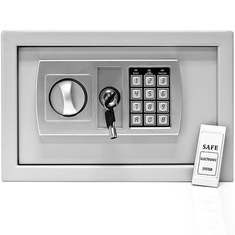 Rootz Electric Furniture Safe - Safes - Steel Door - LED Indicator - 31 x 20 x 20 cm