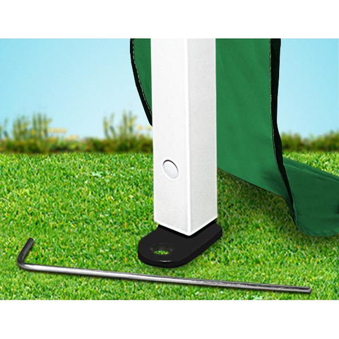 Rootz Pavilion - Garden Pavilion - Folding Pavilion - Garden Tent - Tent - Metal Frame - 3 x 3 m