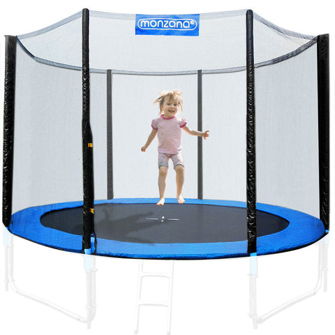Rootz Safety Net - Trampoline - Tear Resistant - Zipper - Safe - Ø 366 cm