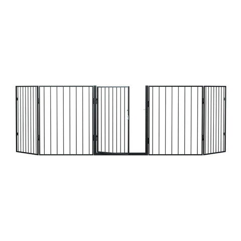 Rootz Fireplace Protector - Grid - Chimney Grate - Length: 310 cm - Height: 75.5 cm