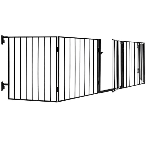 Rootz Fireplace Protector - Grid - Chimney Grate - Length: 310 cm - Height: 75.5 cm