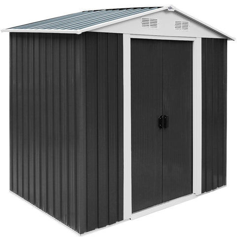 Rootz Tool Shed - Garden House - Metal - 257 x 205 x 178 cm